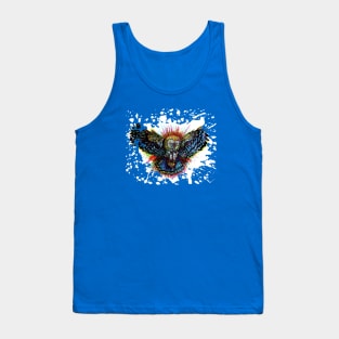 Color Barn Owl Tank Top